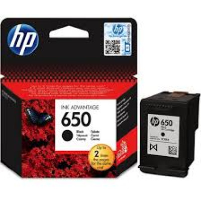 HP Tinta 650,  CZ101AE  - crna  